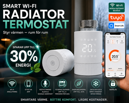 Smart Wi-Fi Radiator Thermostat