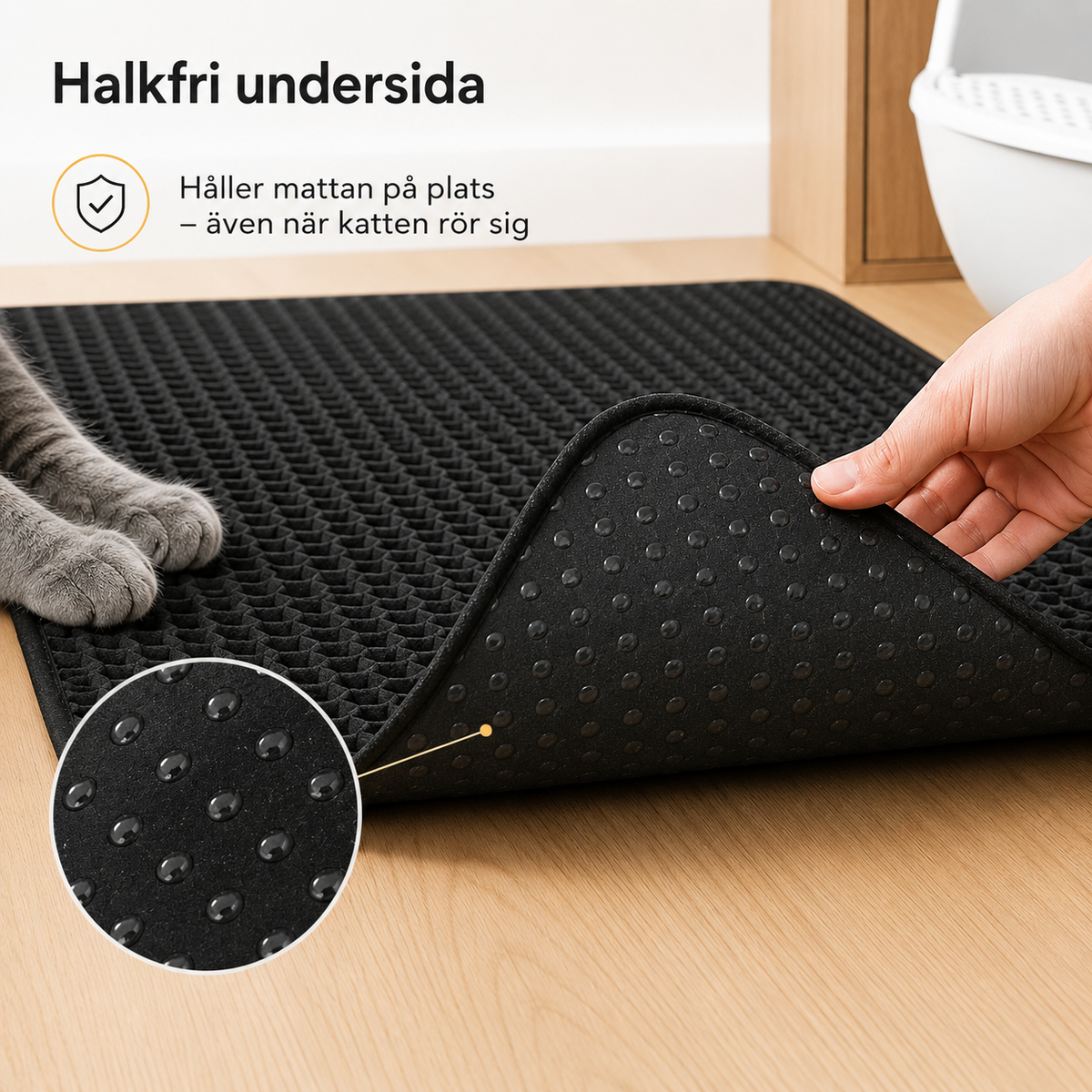 Litter mat – Sand-catching & water-repellent