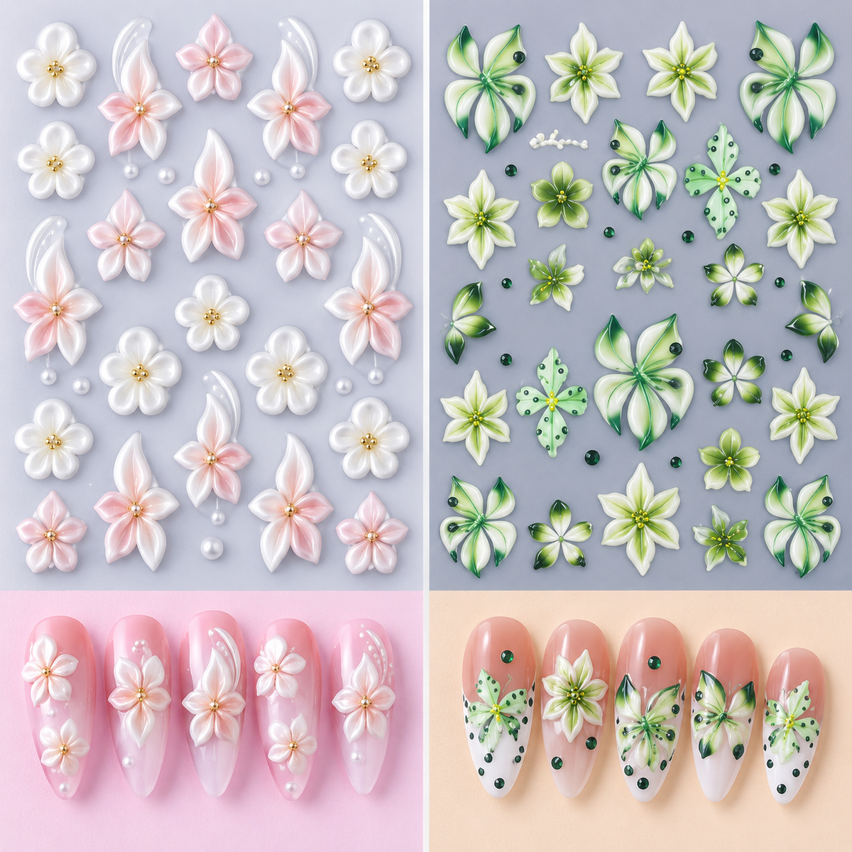 NailArt Studio – 14 double sided nail pens + FREE stickers