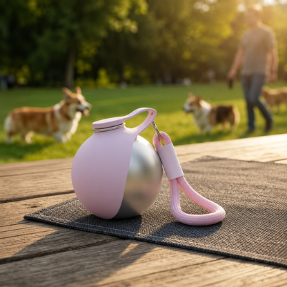 2-in-1 Water Bottle for Pets
