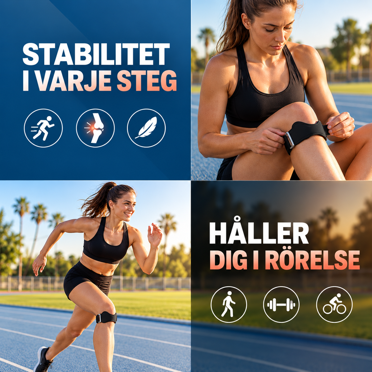 KneeBalance™ – Targeted support exactly where the knee needs it