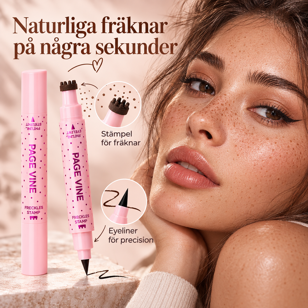 Freckle pen & Eyeliner 2-in-1
