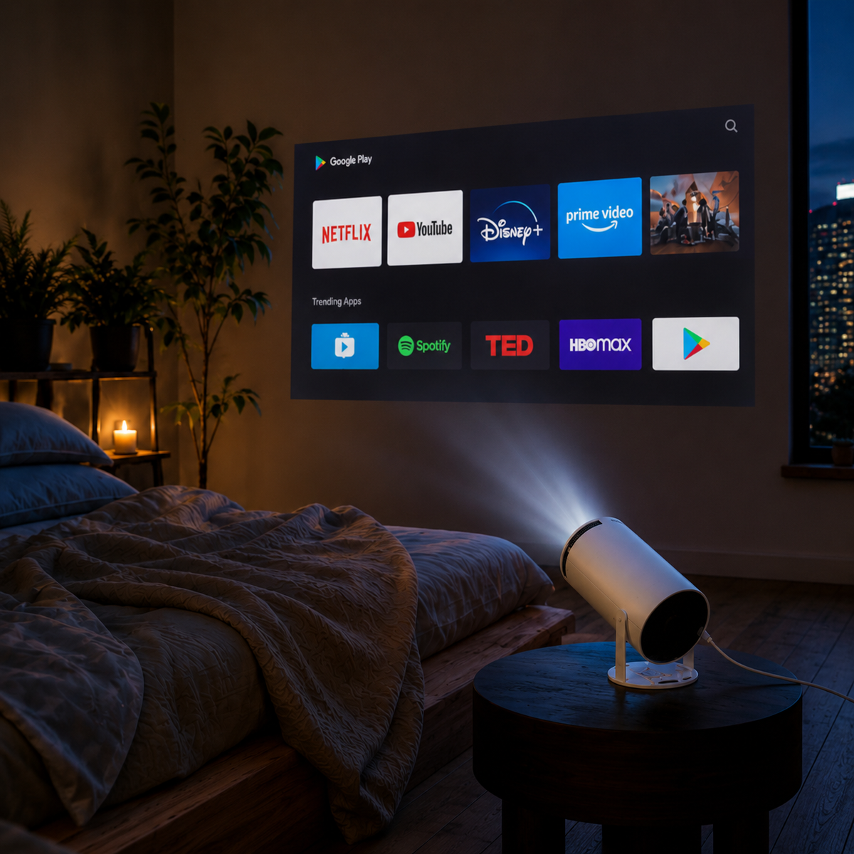 HY300 Smart Projector