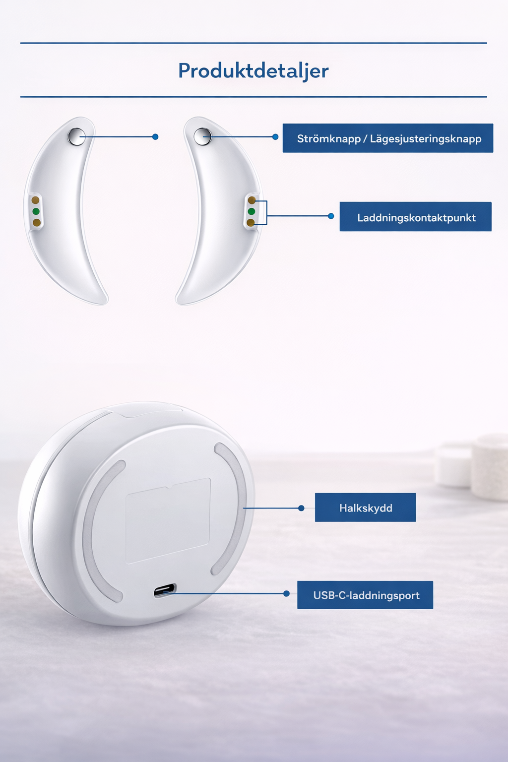 Electronic eye patches with red light and micro current - against dark circles