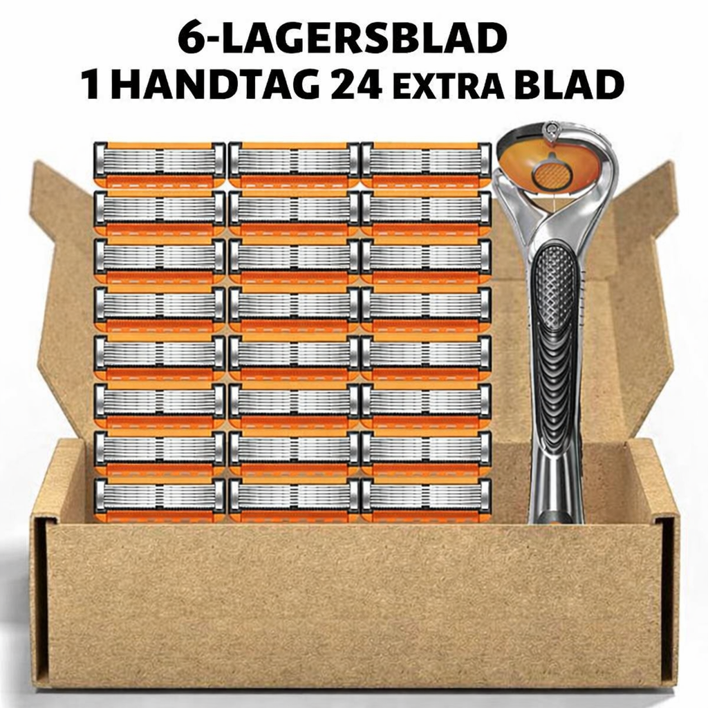 6-Blade Razors in 24/48-packs