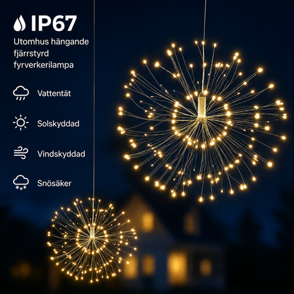 Light fireworks - Solar powered decorative lights
