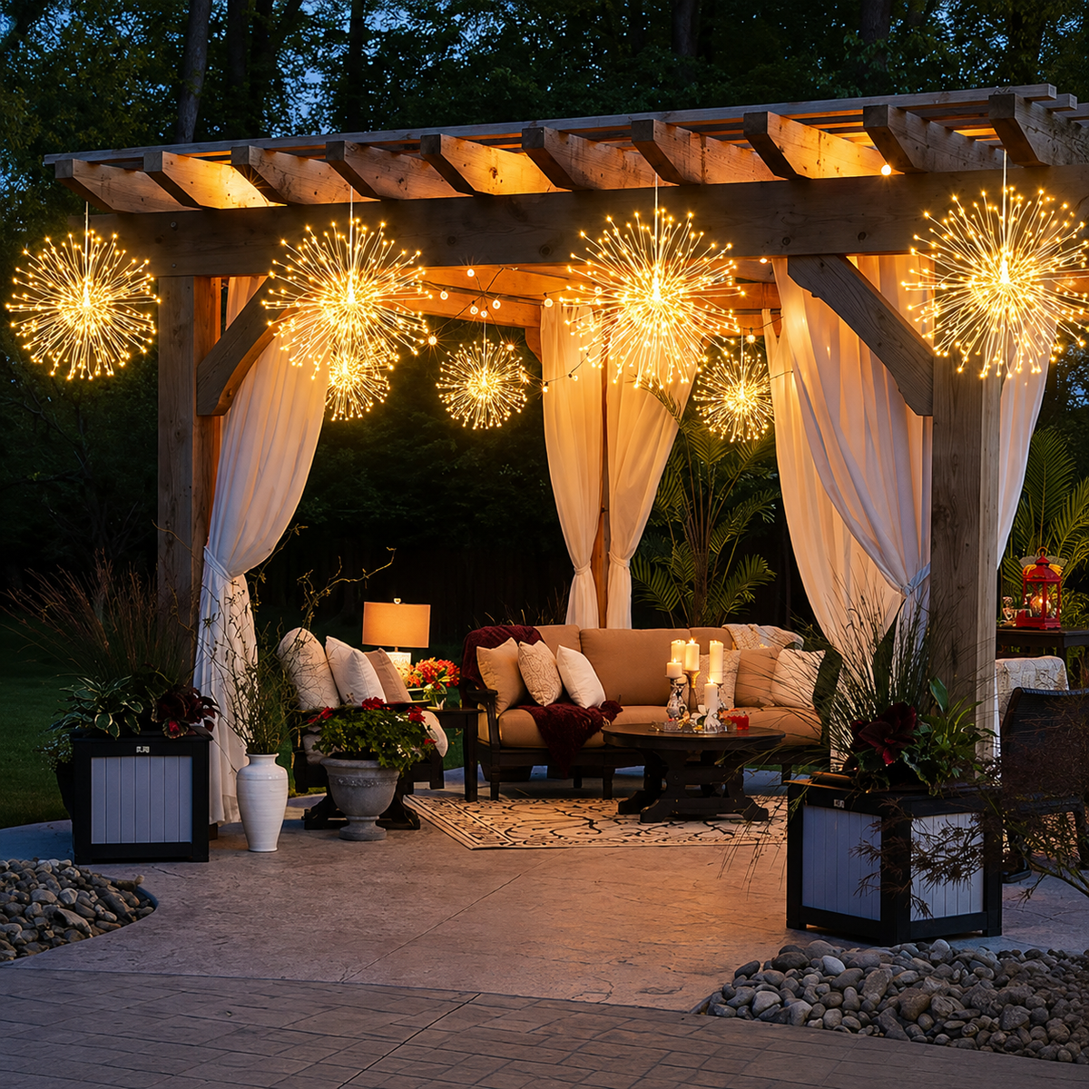 Light fireworks - Solar powered decorative lights