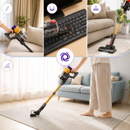 Cordless Vacuum Cleaner - Powerful cleaning without limitations