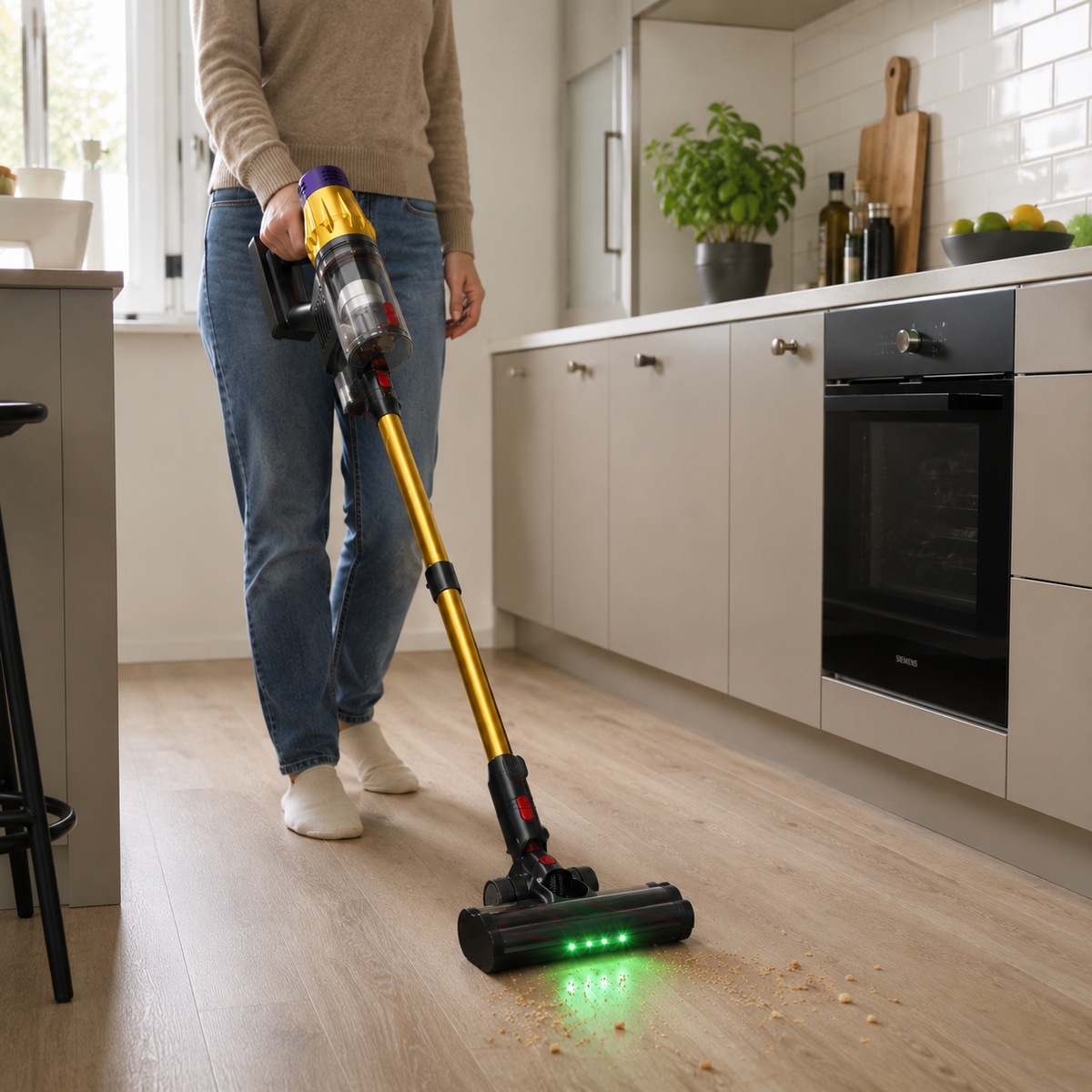 Cordless Vacuum Cleaner - Powerful cleaning without limitations