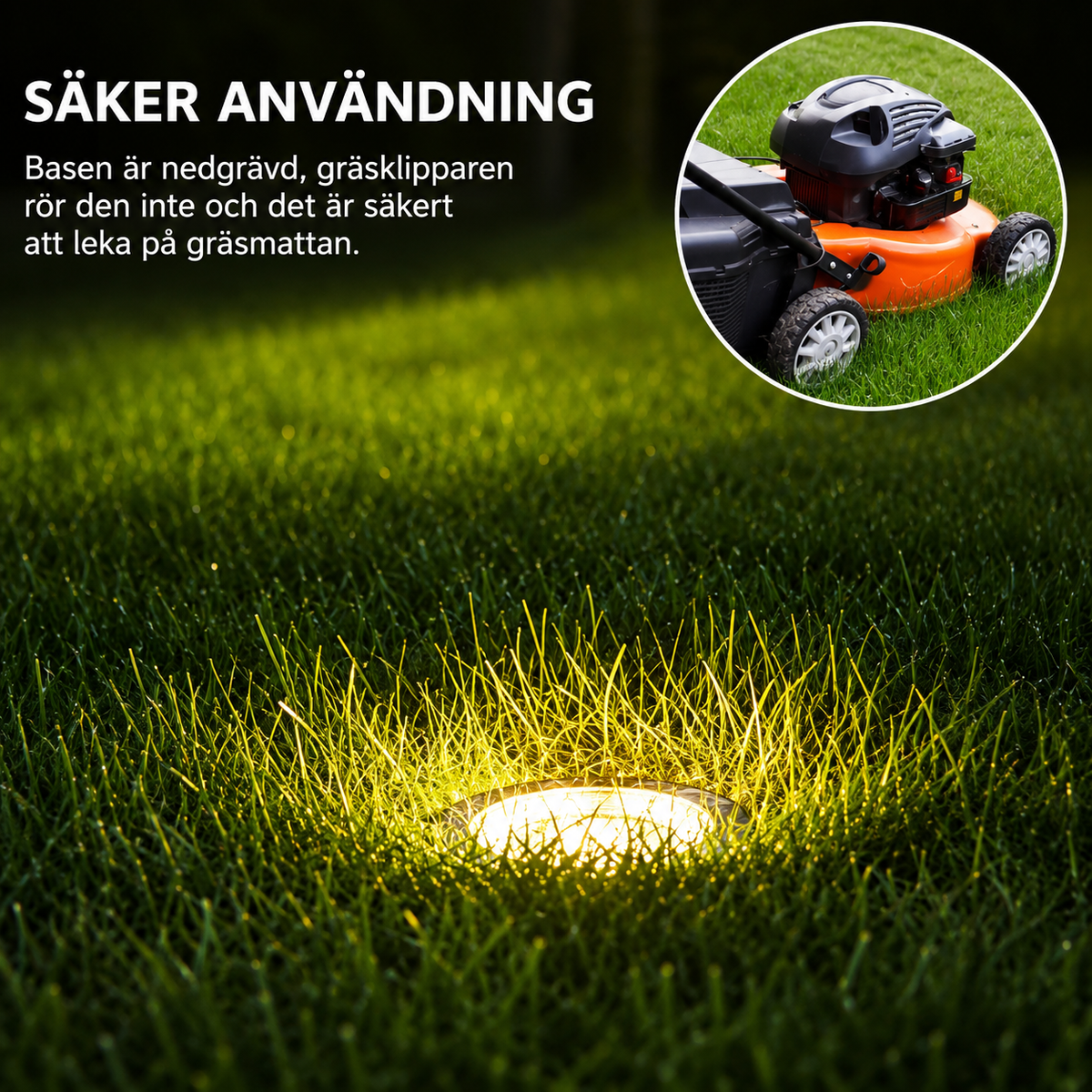 Solar powered garden lights