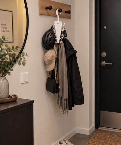 V-shaped wardrobe hanger