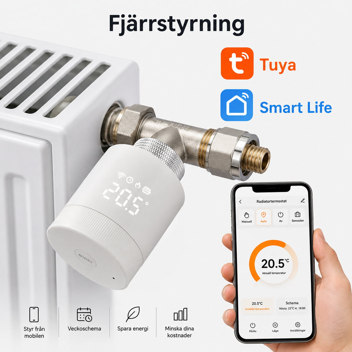 Smart Wi-Fi Radiator Thermostat