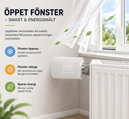 Smart Wi-Fi Radiator Thermostat