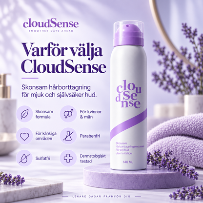 CloudSense™ Hair Removal Mousse - 140 ml