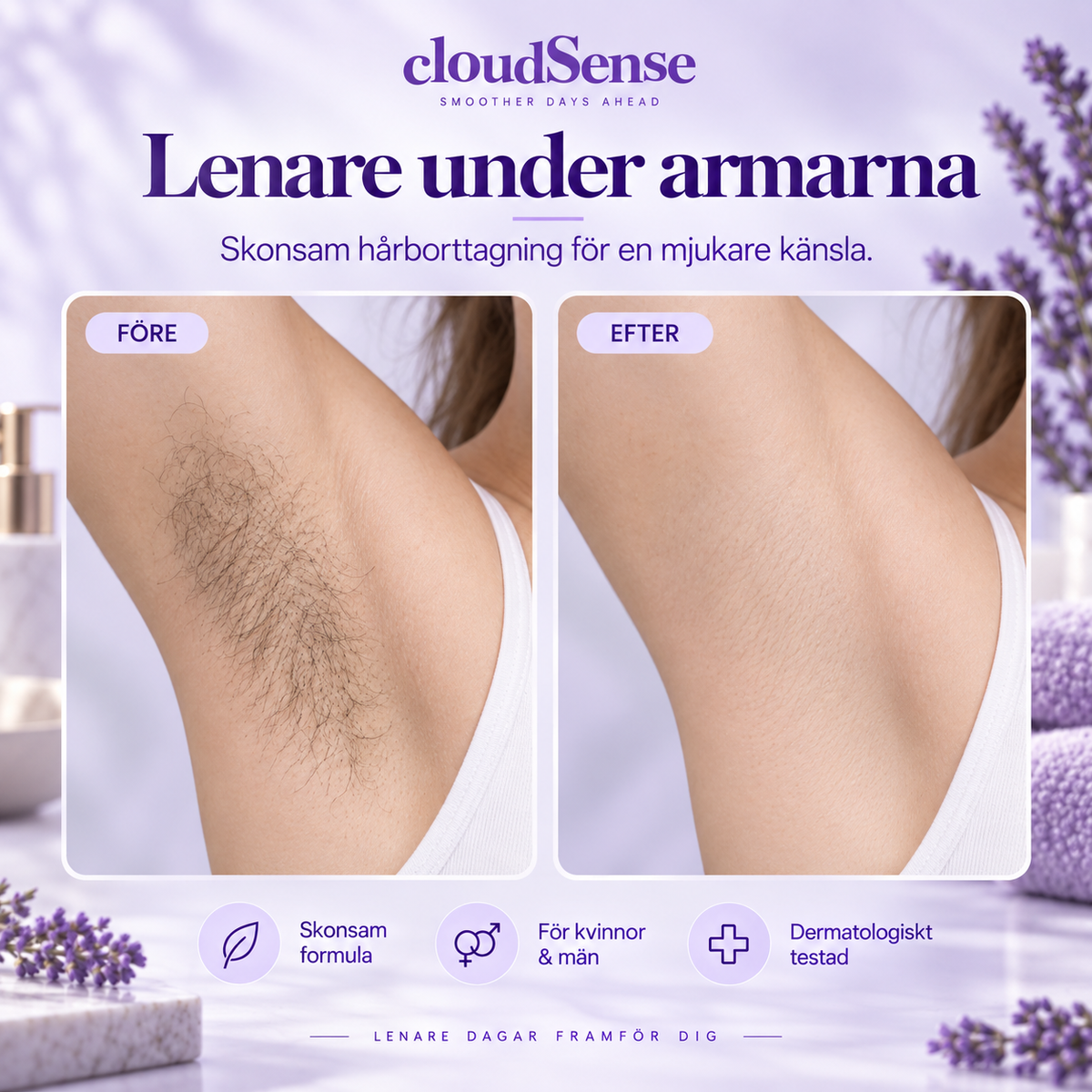 CloudSense™ Hair Removal Mousse - 140 ml