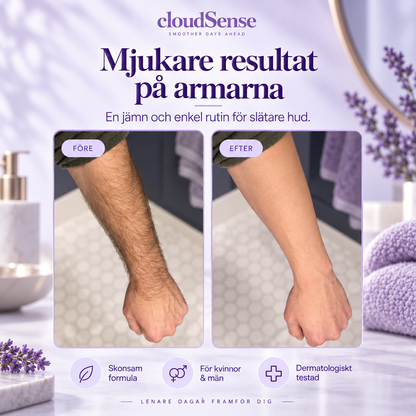 CloudSense™ Hair Removal Mousse - 140 ml
