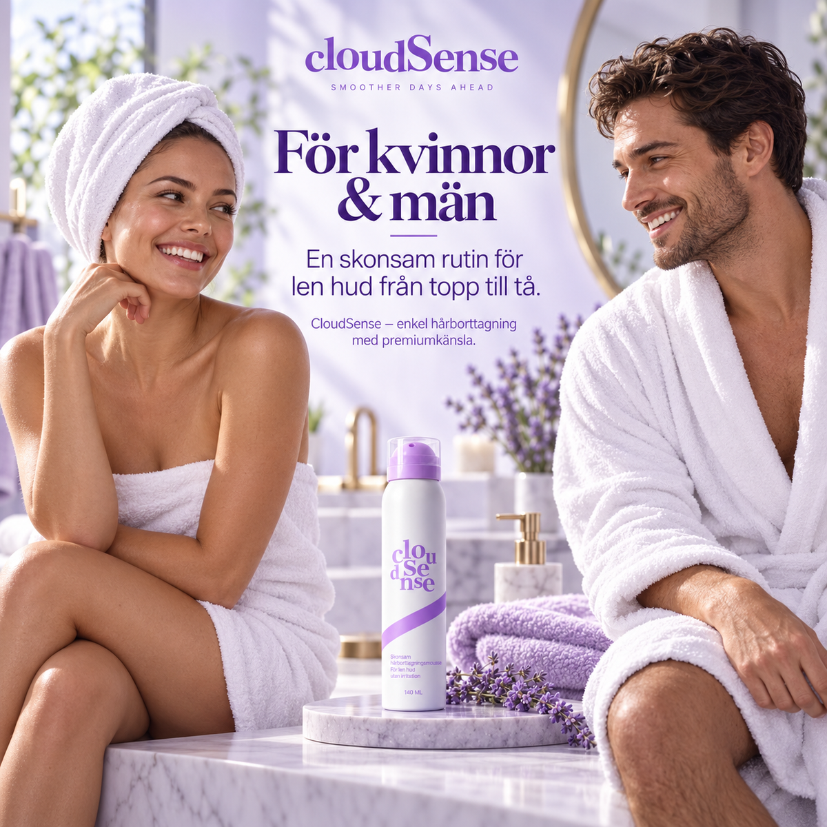 CloudSense™ Hair Removal Mousse - 140 ml