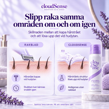 CloudSense™ Hair Removal Mousse - 140 ml