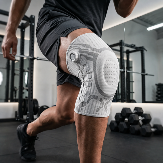 KneeFlex Pro™ – adjustable knee support with precision dial