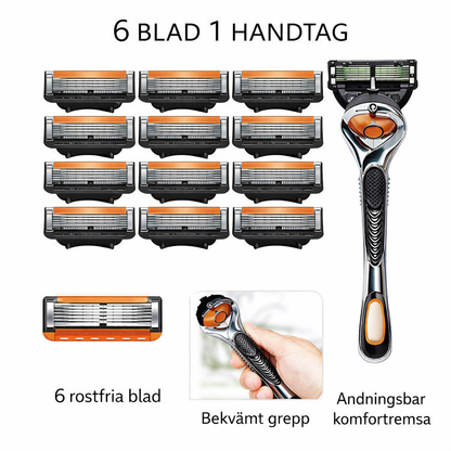 6-Blade Razors in 24/48-packs