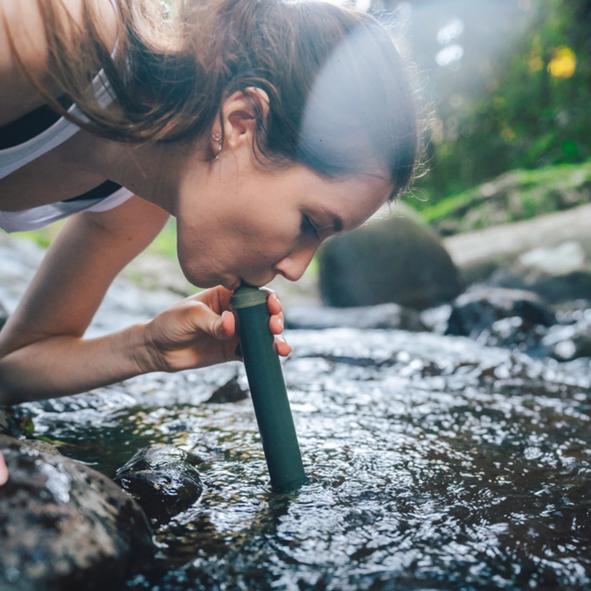 Emergency water filter - Always access to clean drinking water