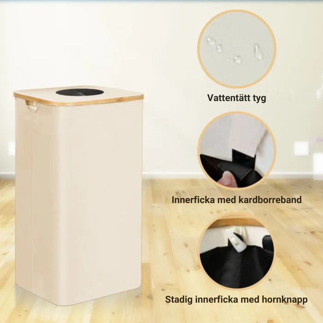 Deposit & recycling bin 100L with washable inner bags