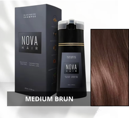 Nova color shampoo - Free from ammonia, hydrogen peroxide and PPD.