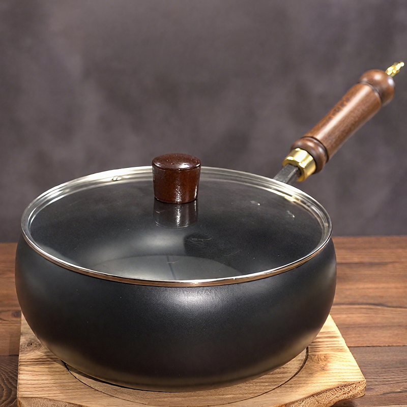 Cast iron pan - new generation hand-forged iron pan