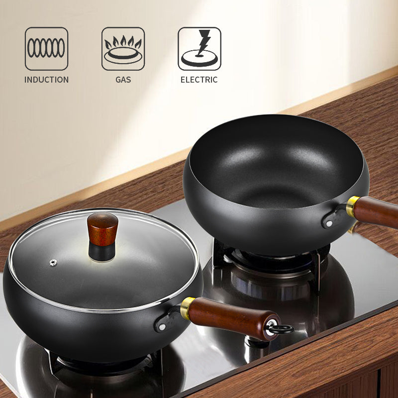 Cast iron pan - new generation hand-forged iron pan
