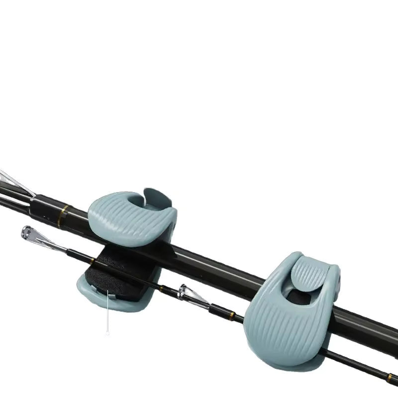 LureGuard - 5 Piece Smart Fishing Set; incl 2 rod holders and 3 protective cases for fishing tackle