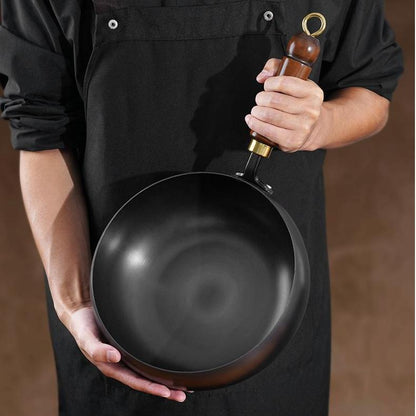Cast iron pan - new generation hand-forged iron pan