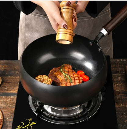 Cast iron pan - new generation hand-forged iron pan