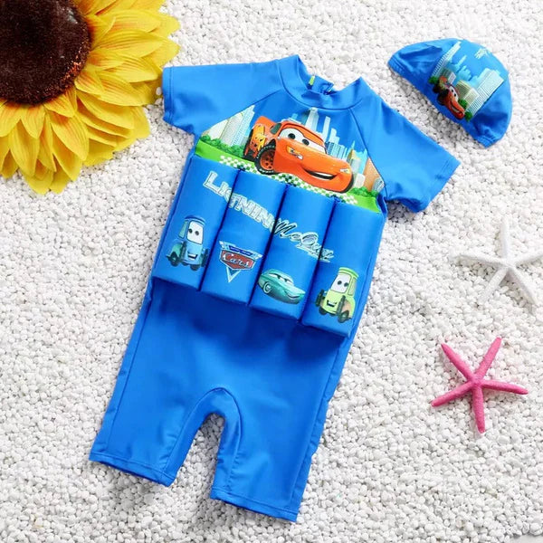3-in-1 floating swimsuit with UV protection SPF 50+