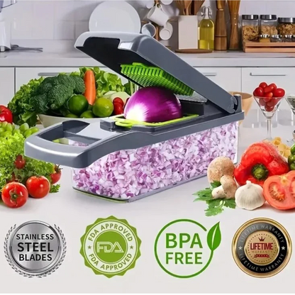 12-in-1 Multifunctional Vegetable Chopper