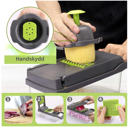 12-in-1 Multifunctional Vegetable Chopper