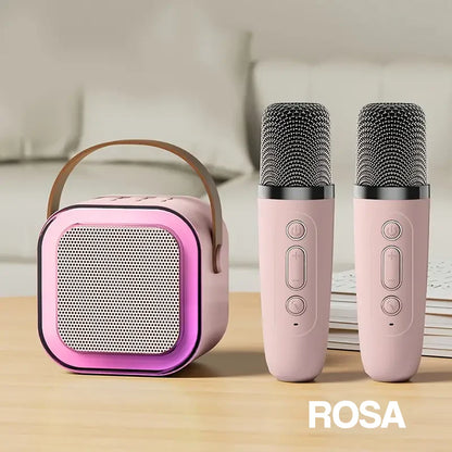 Wireless Karaoke Microphone & Speaker - For Kids and Adults