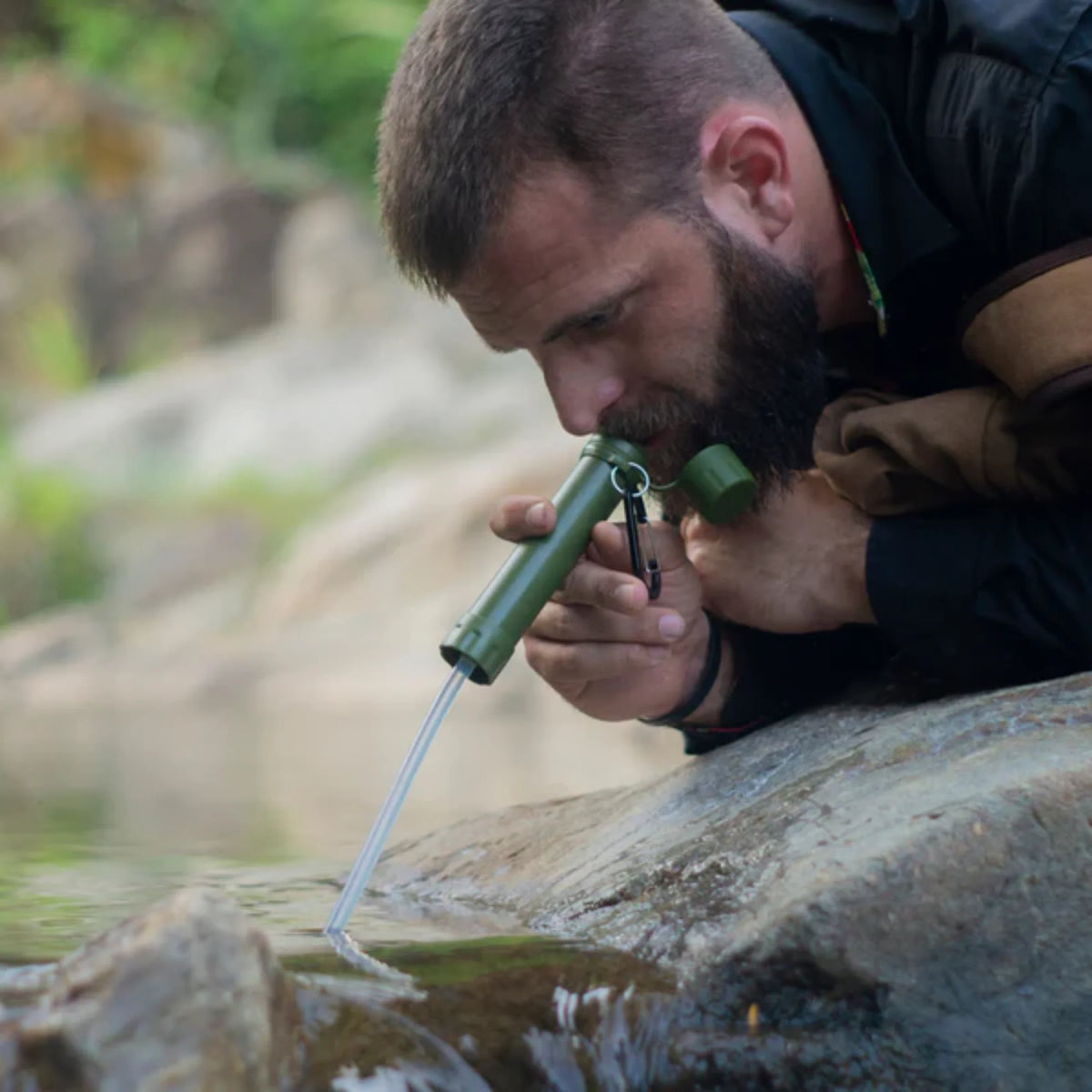 Emergency water filter - Always access to clean drinking water