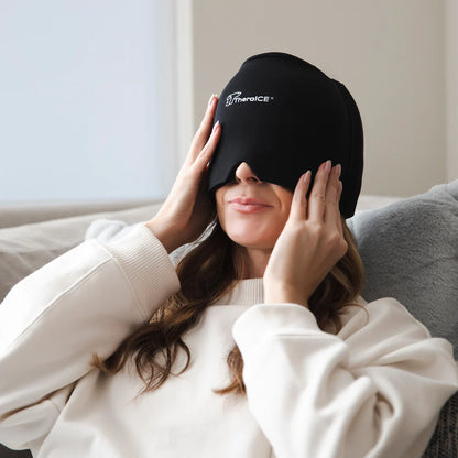 360° Migraine and Headache Mask - Cooling Gel Hood