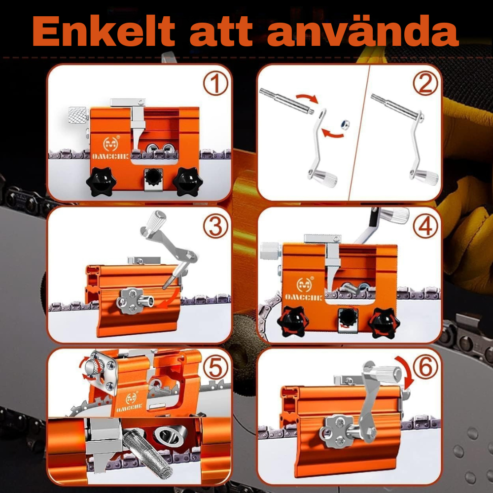 Chain sharpener Pro – Precision sharpener for chainsaw chains