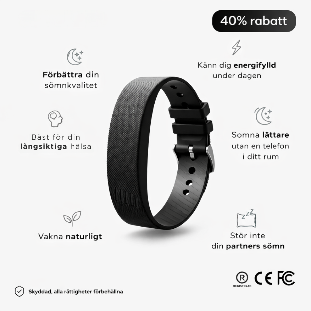 Vibrating Alarm Clock Bracelet