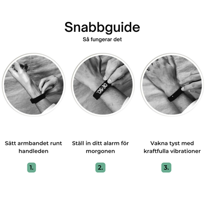 Vibrating Alarm Clock Bracelet