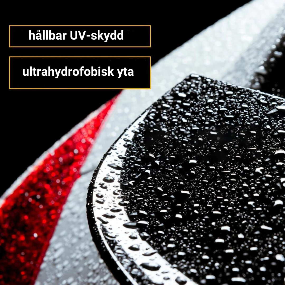 9H Nano Keramisk Bilbeläggning - Vattentät och Hydrofobisk