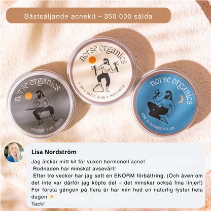 Acne Killer Kit - Effective against Pimples, Redness and Pores
