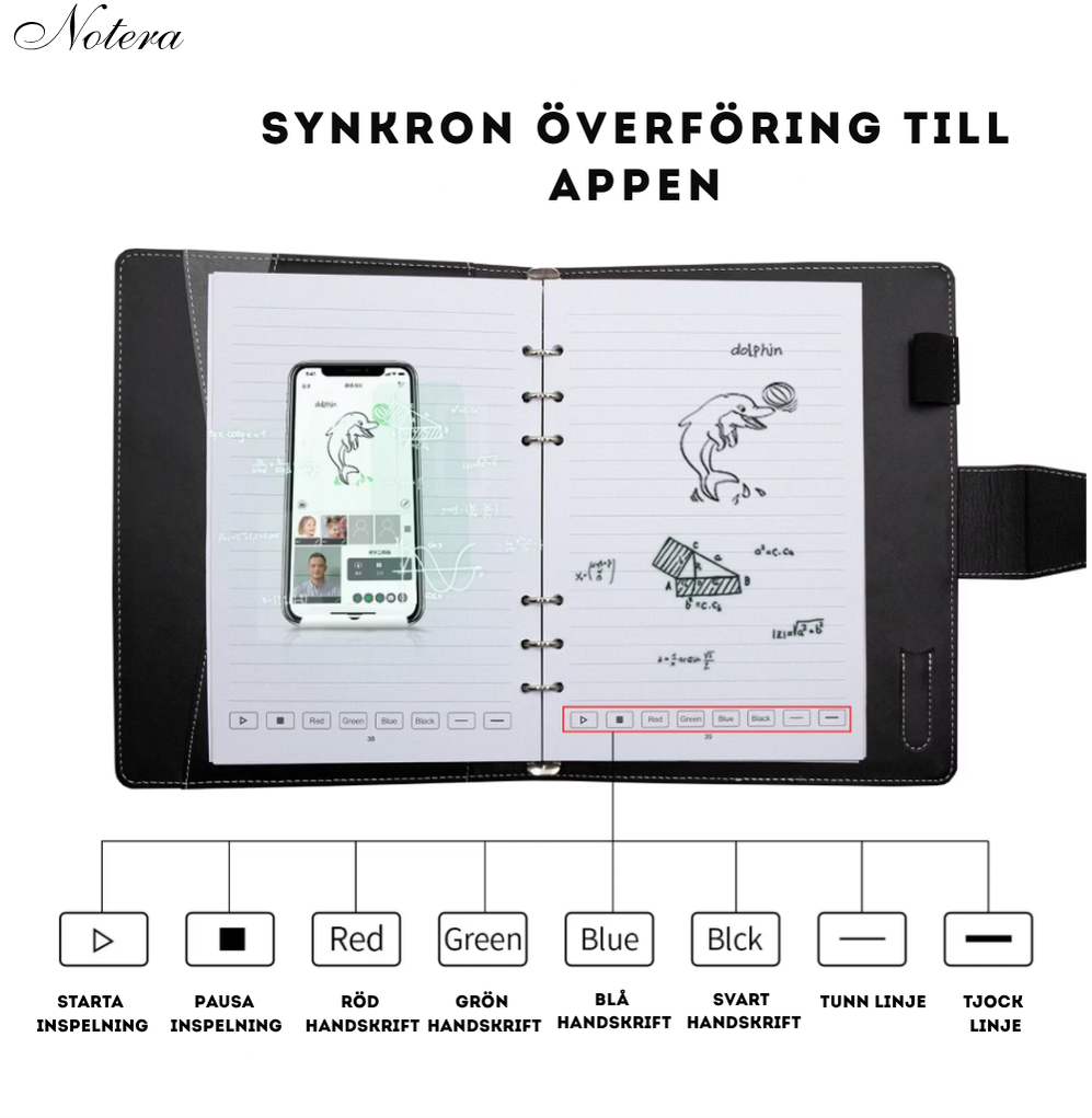 Note – Smart Digital Notebook with Pen and App