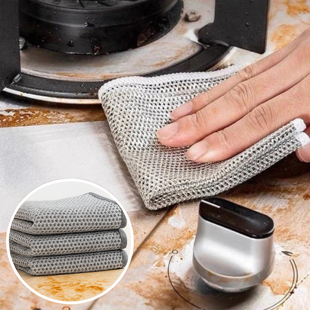 Purewipe Microfibre cloth for efficient and hygienic cleaning without chemicals