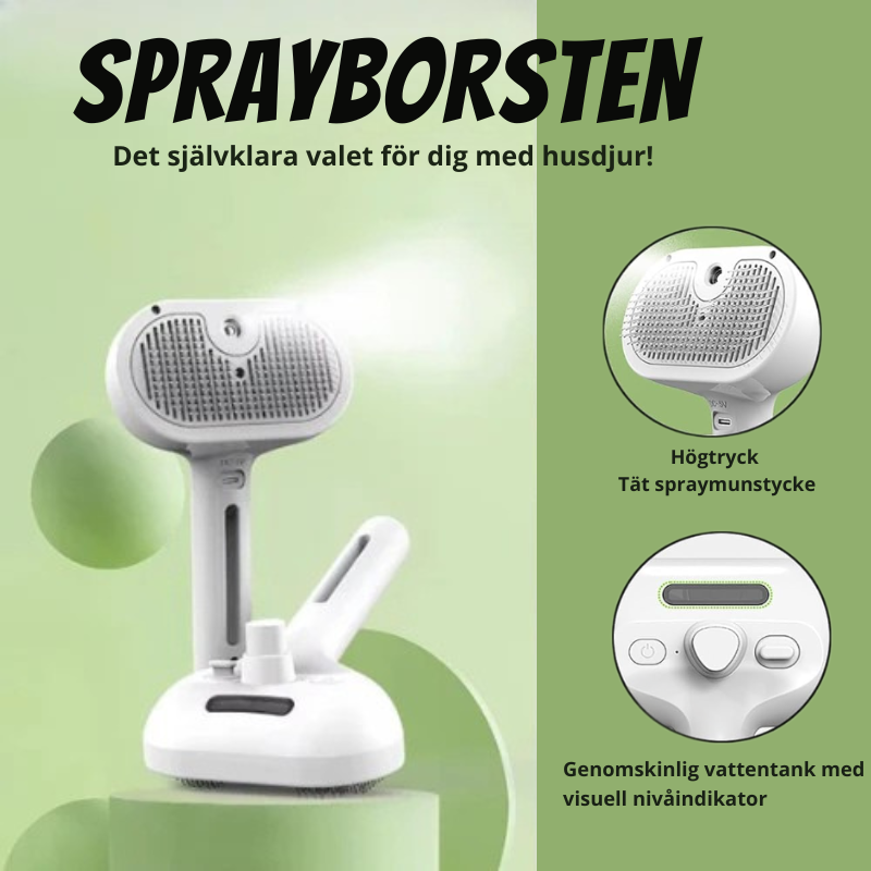 Multifunctional steam brush - for cats and dogs