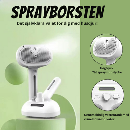 Multifunctional steam brush - for cats and dogs