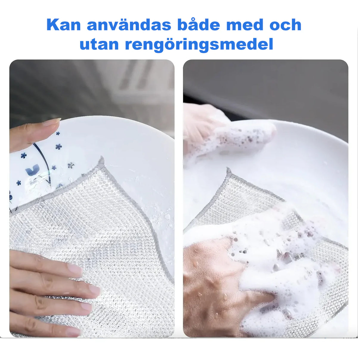 Purewipe Microfibre cloth for efficient and hygienic cleaning without chemicals