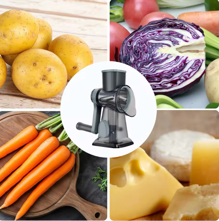 Rotary Vegetable Cutter 3-in-1
