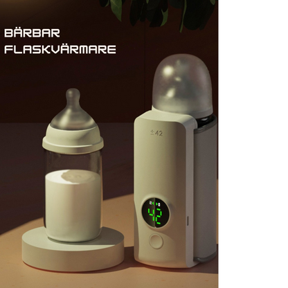 Portable bottle warmer